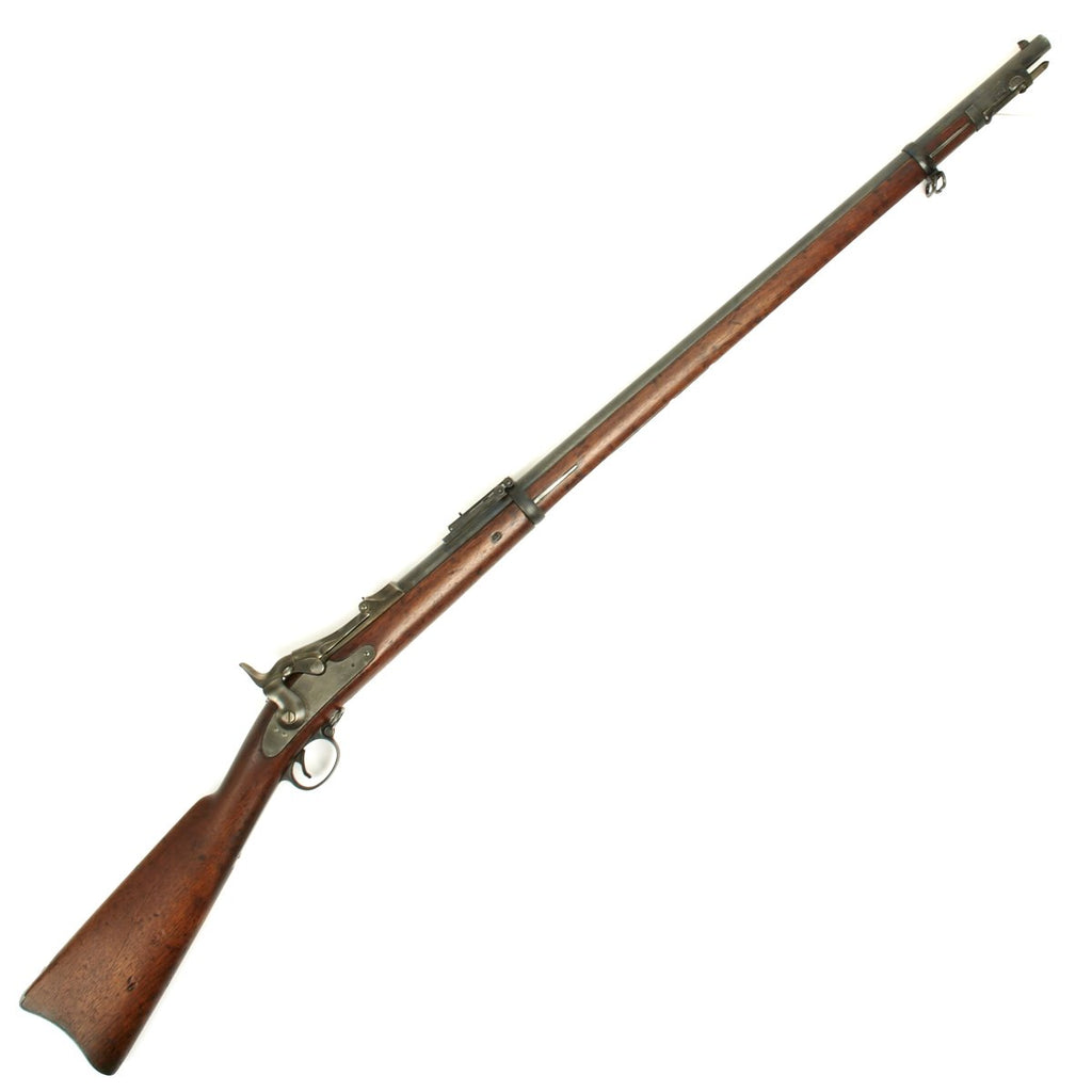 Original U.S. Springfield Trapdoor Model 1884 Round Rod Bayonet Rifle - Serial No 534243 Original Items