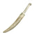 Original Arabian Circa 1850 Silver Dagger with Scabbard Original Items