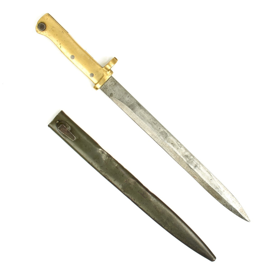 Original German WWI Brass Hilt Ersatz Bayonet - Carter Type EB22 Original Items