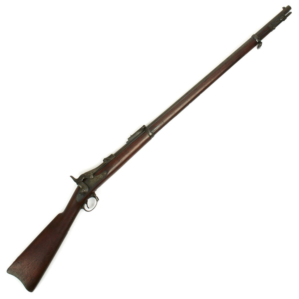 Original U.S. Springfield Trapdoor Model 1884 Round Rod Bayonet Rifle - Serial No 513184 Original Items