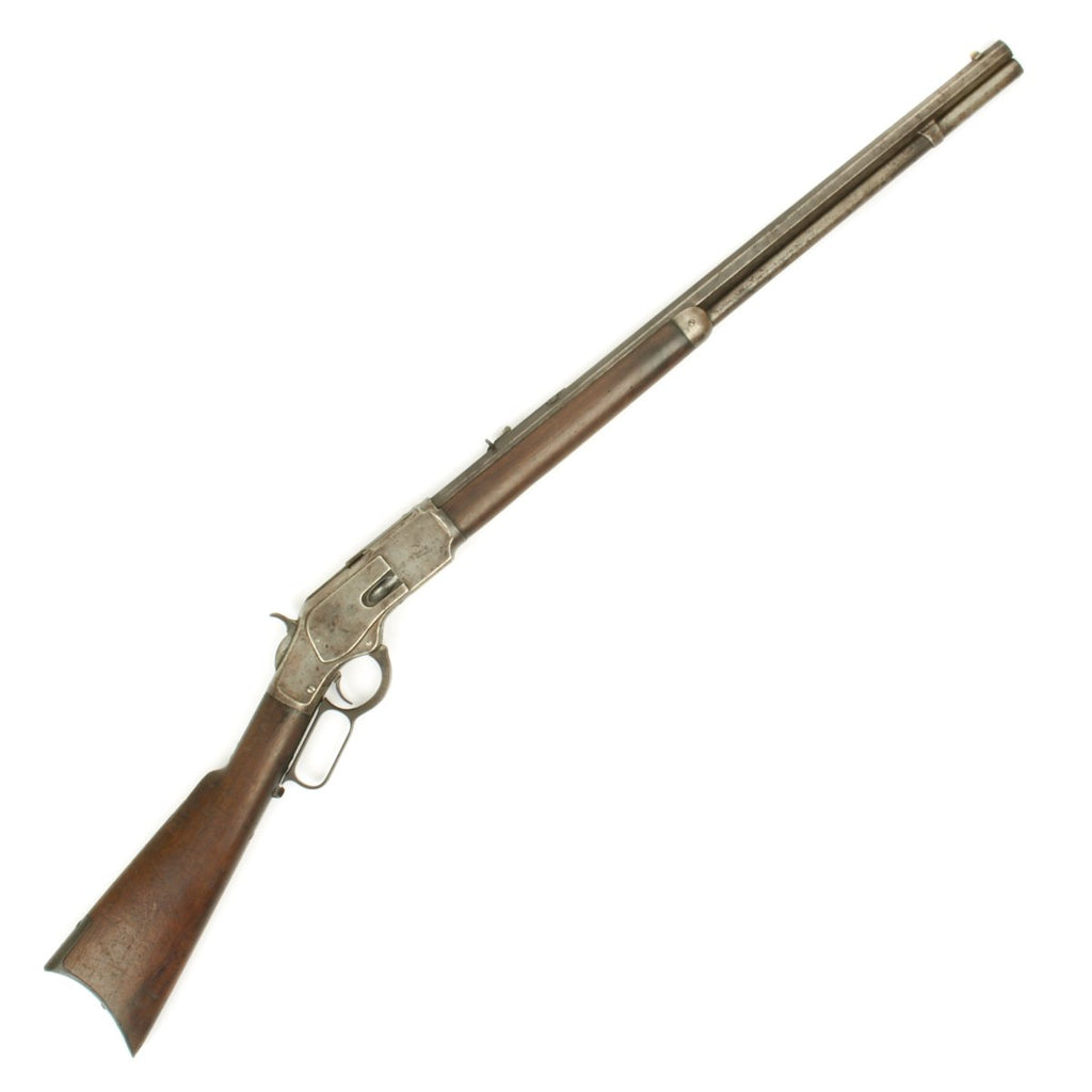Original U.S. Winchester Model 1873 .44-40 Rifle with Octagonal Barrel - Manufactured in 1884 Original Items