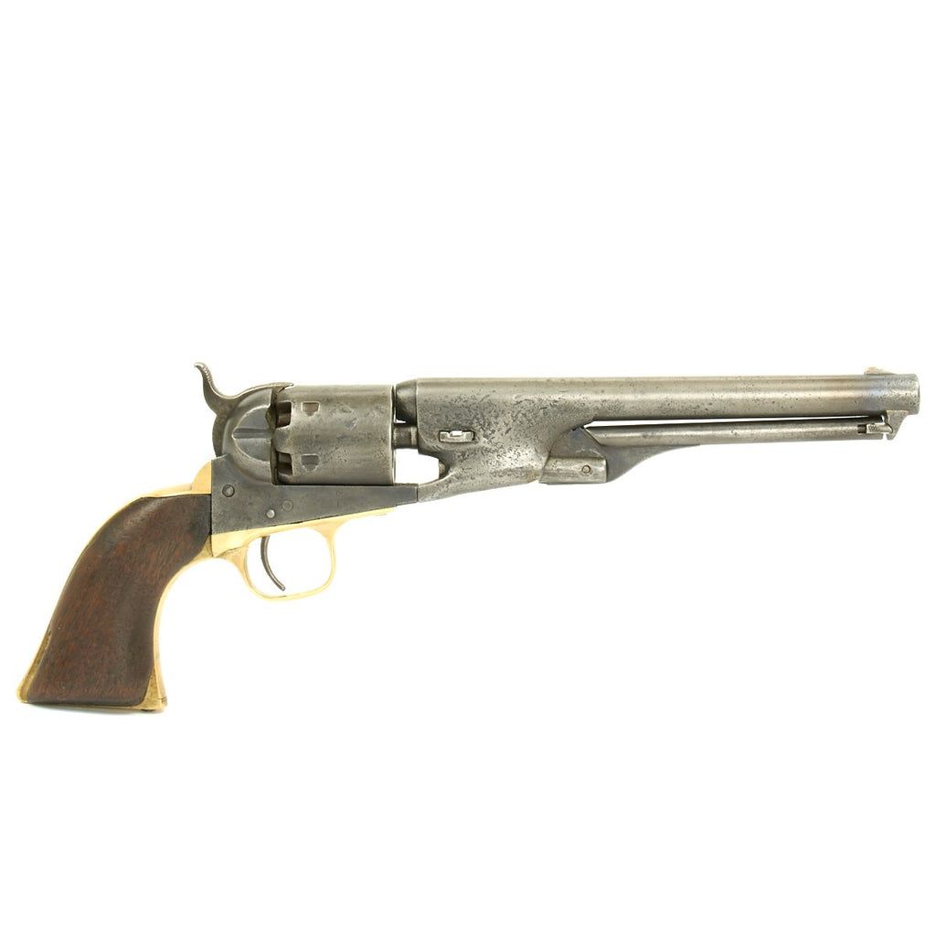 Original U.S. Civil War Colt 1861 Navy .36 Caliber Pistol Matching Serial No 2373 - First Year of Production Original Items