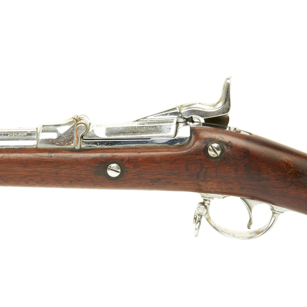 Original U.S. Springfield Trapdoor Model 1873 Nickel Plated Parade ...