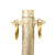 Original Moroccan Jambia Dagger Adorned in Silver Brass and Enamel circa 1870 Original Items