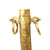 Original Moroccan Jambia Dagger Adorned in Silver Brass and Enamel circa 1870 Original Items