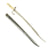 Original French Chassepot Saber Bayonet dated 1868 - German Capture Reissued Original Items