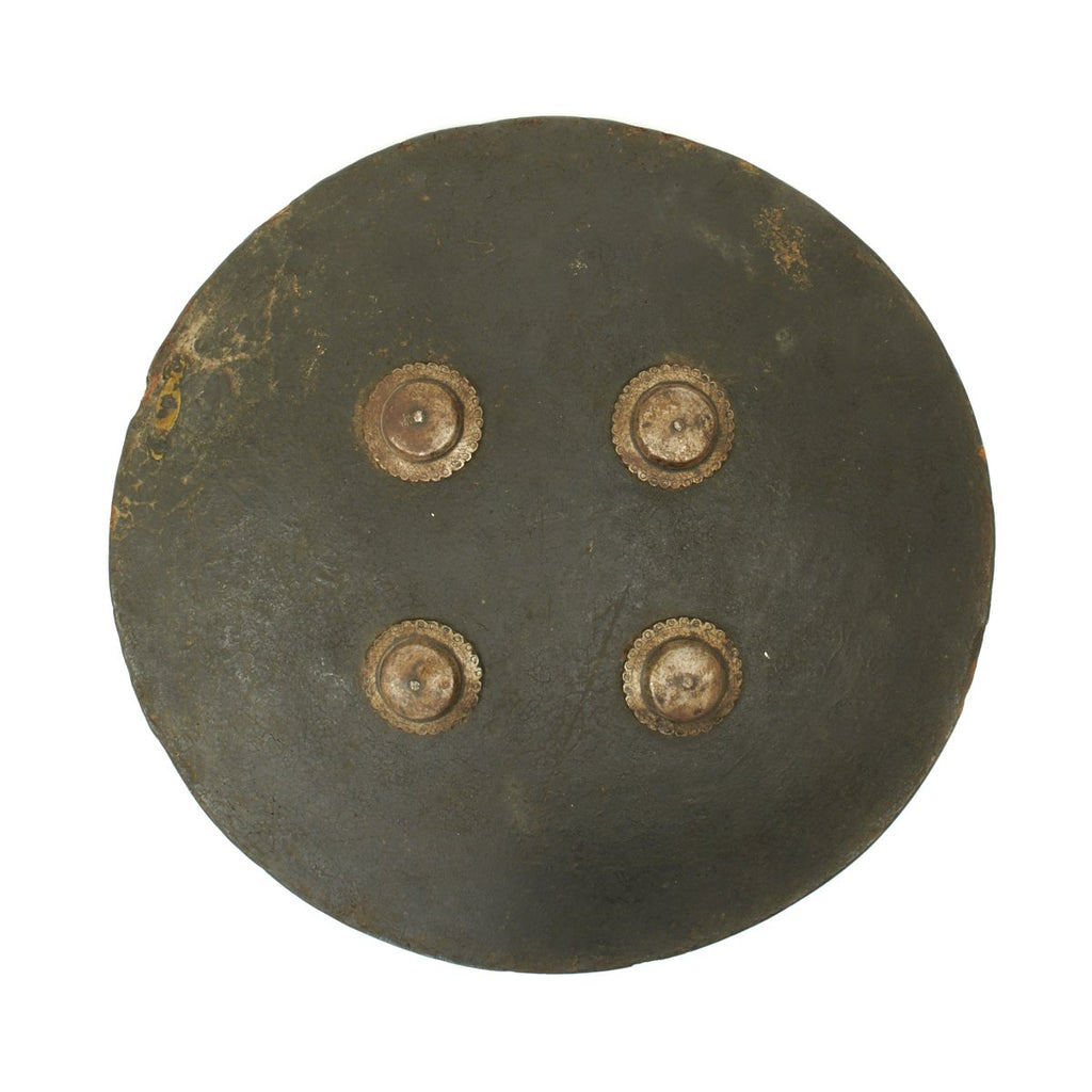 Original Victorian Era Rhinoceros Hide Dhal Shield from the Horn of Africa Original Items