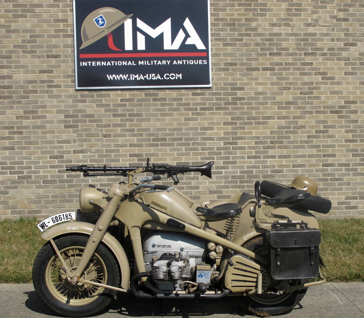 German Box Motorcycle World War 2 German Motorcycle