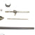 German WWII Luftwaffe MG 15 Air Cooled Parts Set with Saddle Drum Magazine Original Items