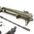 German Luftwaffe WWII MG 15 Water Cooled Parts Set & Saddle Drum Magazine Original Items