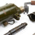 German Luftwaffe WWII MG 15 Water Cooled Parts Set & Saddle Drum Magazine Original Items