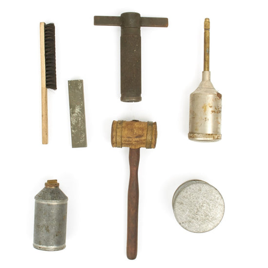 Original U.S. WWII 81mm Mortar Support Tool Set Original Items