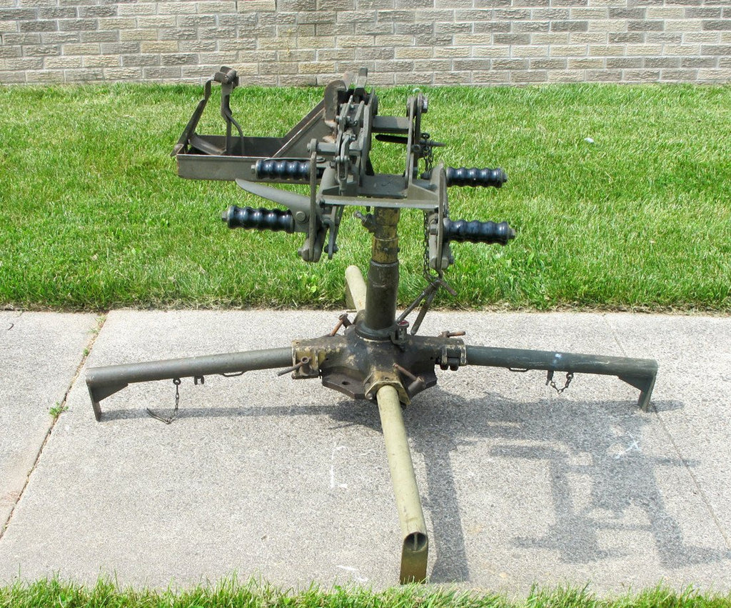Original U.S. M63 Anti-Aircraft Ground Mount for M2 Browning .50 Calib ...